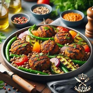 كفتة العدس المشوية