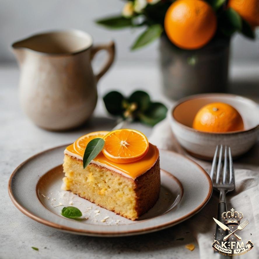 وصفه كيك البرتقال