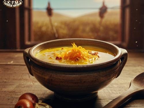 Saffron and Paprika Onion Soup: A Flavorful Culinary Exploration