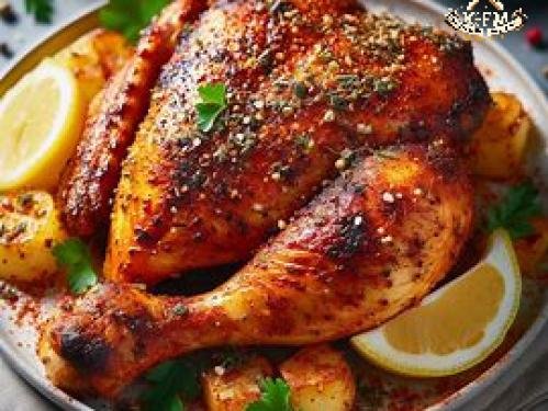 Quick and Flavorful Chicken Marinade with Bell Peppers