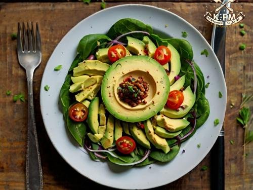 Avocado and Chickpea Salad: Hydrating the Skin