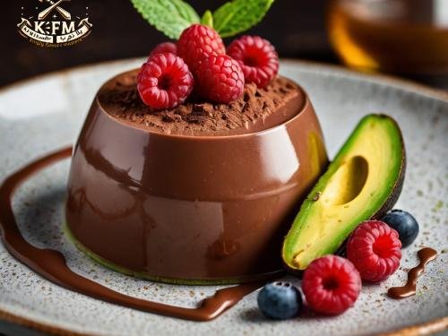 Mousse au chocolat et à l'avocat