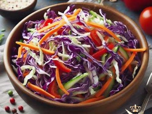 健康的凉拌卷心菜食谱